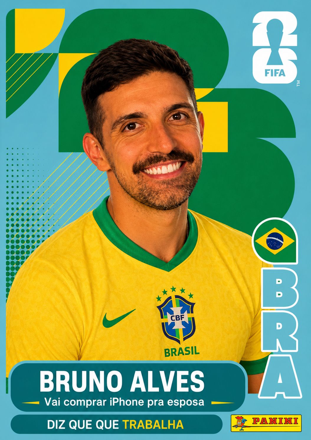 Figurinha de Bruno Alves