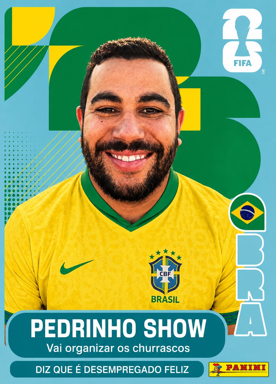 Figurinha de Pedrinho Show